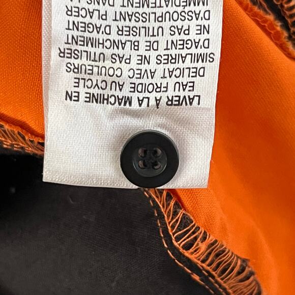 Matco Tools Harriton Work Shirt Men’s 2XL Black Orange Button Up Garage Mechanic - Picture 5 of 6